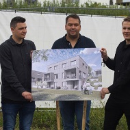 Spatenstich und Projektpräsentation für das Kloster Hegne