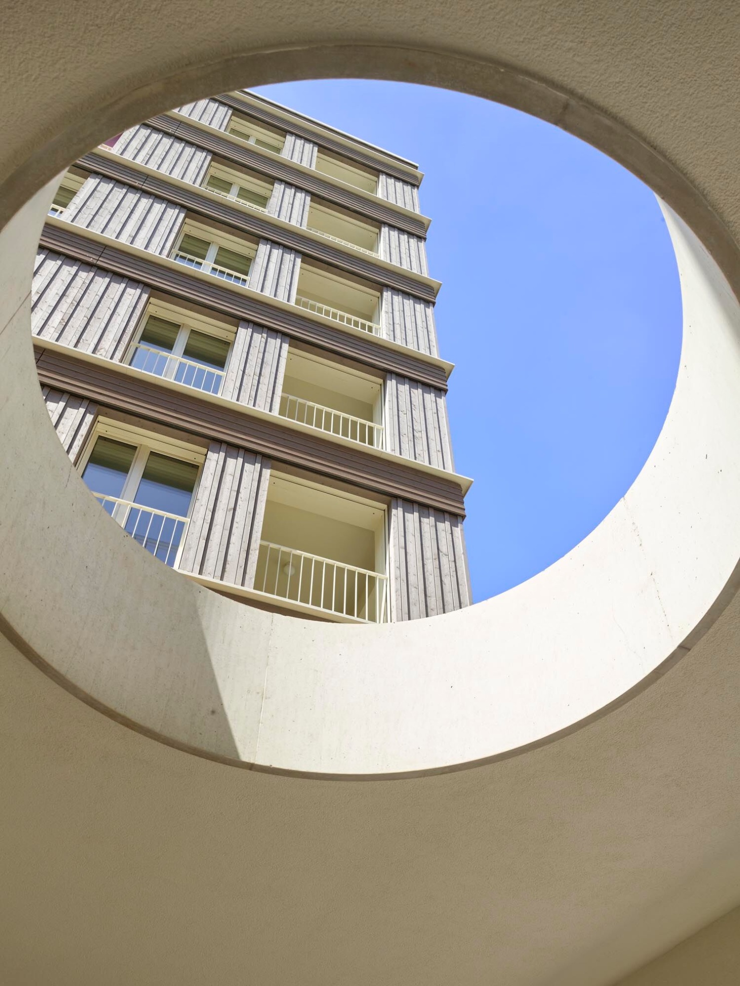 Architektonisches Detail Rinker-Areal