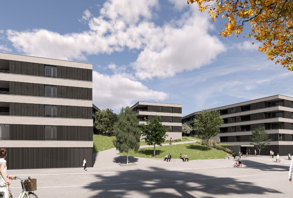 Wohnüberbauung Carinagasse – Moderne Architektur im Grünen